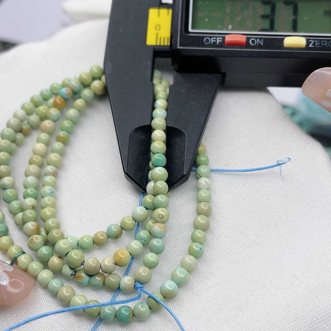 绿松石珠宝奇石银S925镶嵌