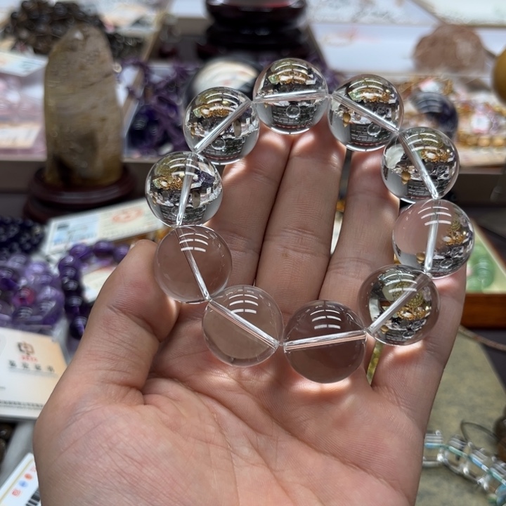 【闪购商品】水晶手链未镶嵌白水晶