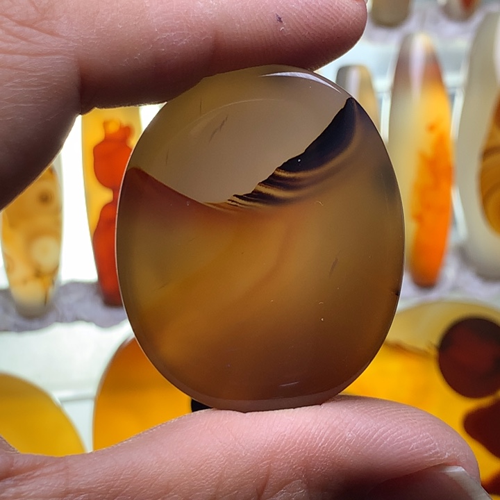 玛瑙/玉髓颈饰未镶嵌157