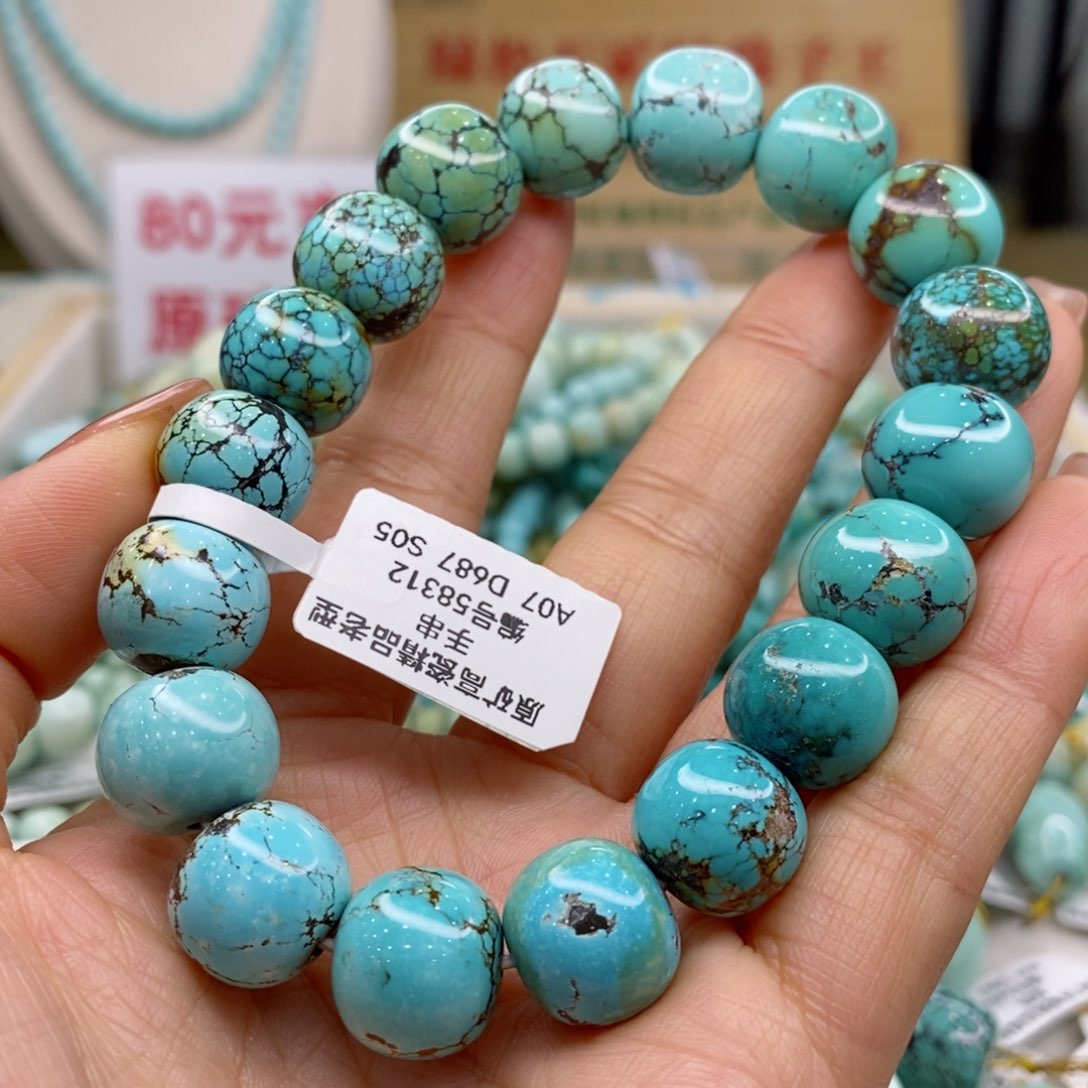 绿松石珠宝奇石未镶嵌