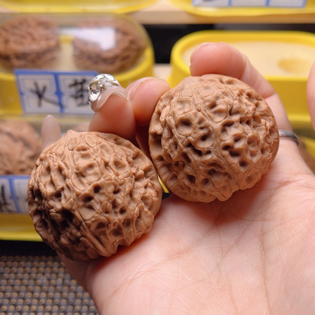 文玩核桃把件大团圆