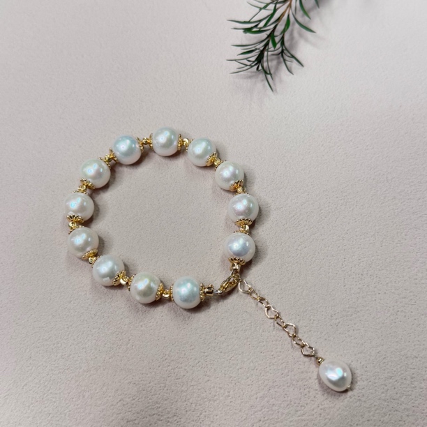 【六六中古】孤品精美淡水珍珠手链te8873手围20以内