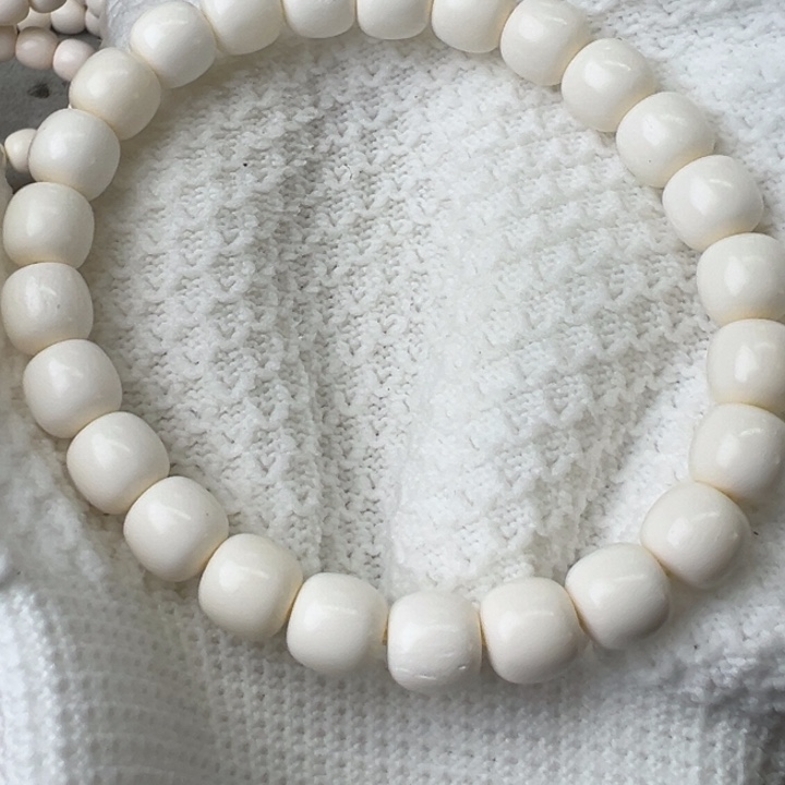 鹿骨手串/手链鹿角手串老型9mm