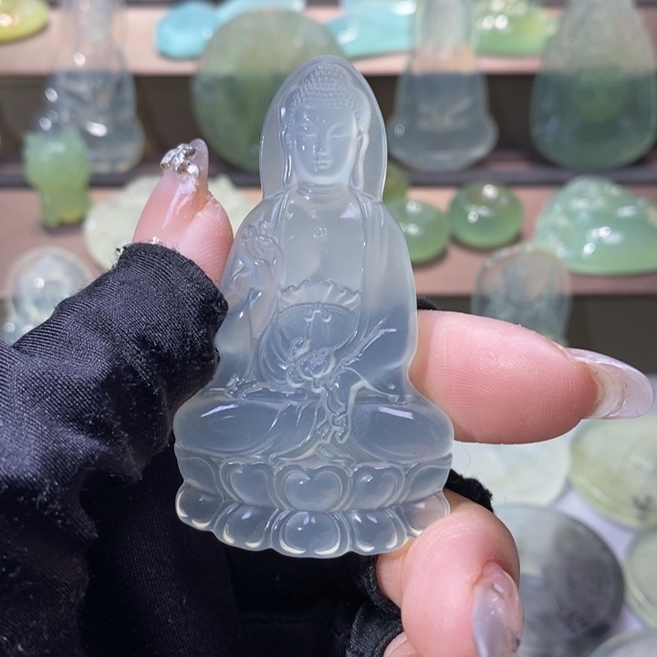 岫玉吊坠未镶嵌吊坠