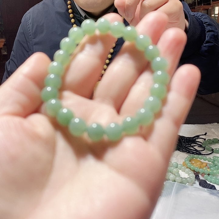 密玉（石英质玉）未镶嵌颈饰