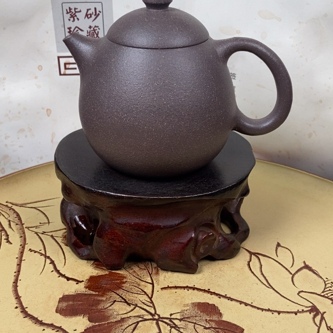 紫砂茶壶老天青200容量宜兴紫砂壶