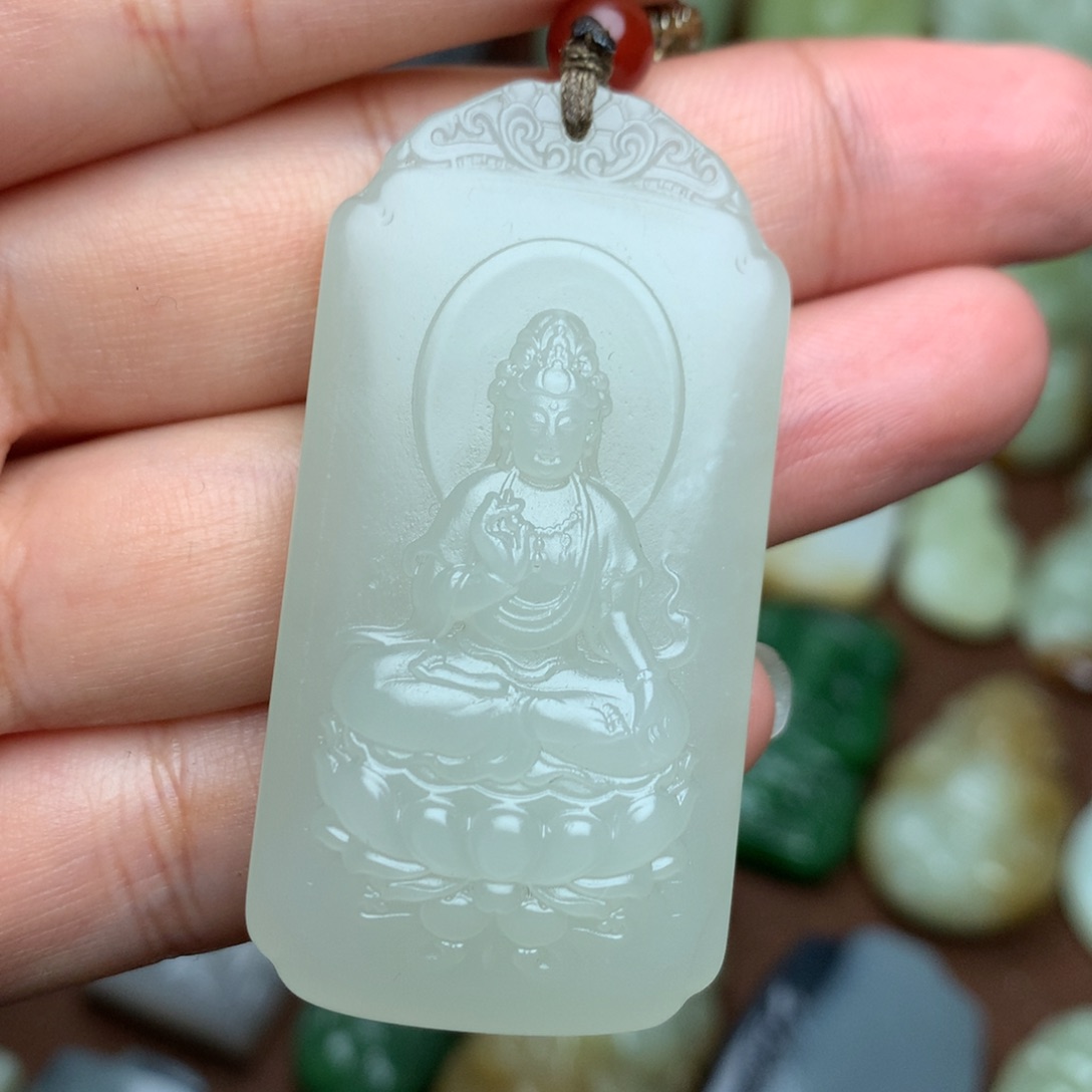 和田玉挂件未镶嵌