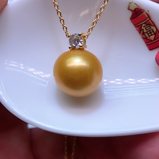 淡水珍珠耳饰银S925镶嵌