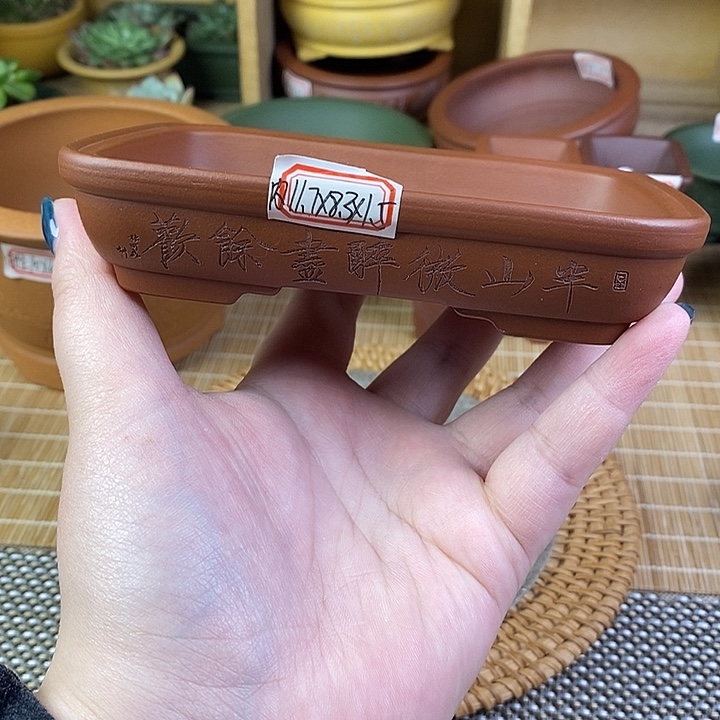 宜兴紫砂精品花盆