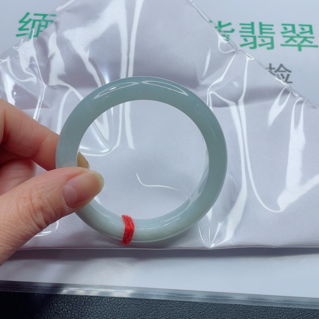 未镶嵌手镯翡翠圈口52.8