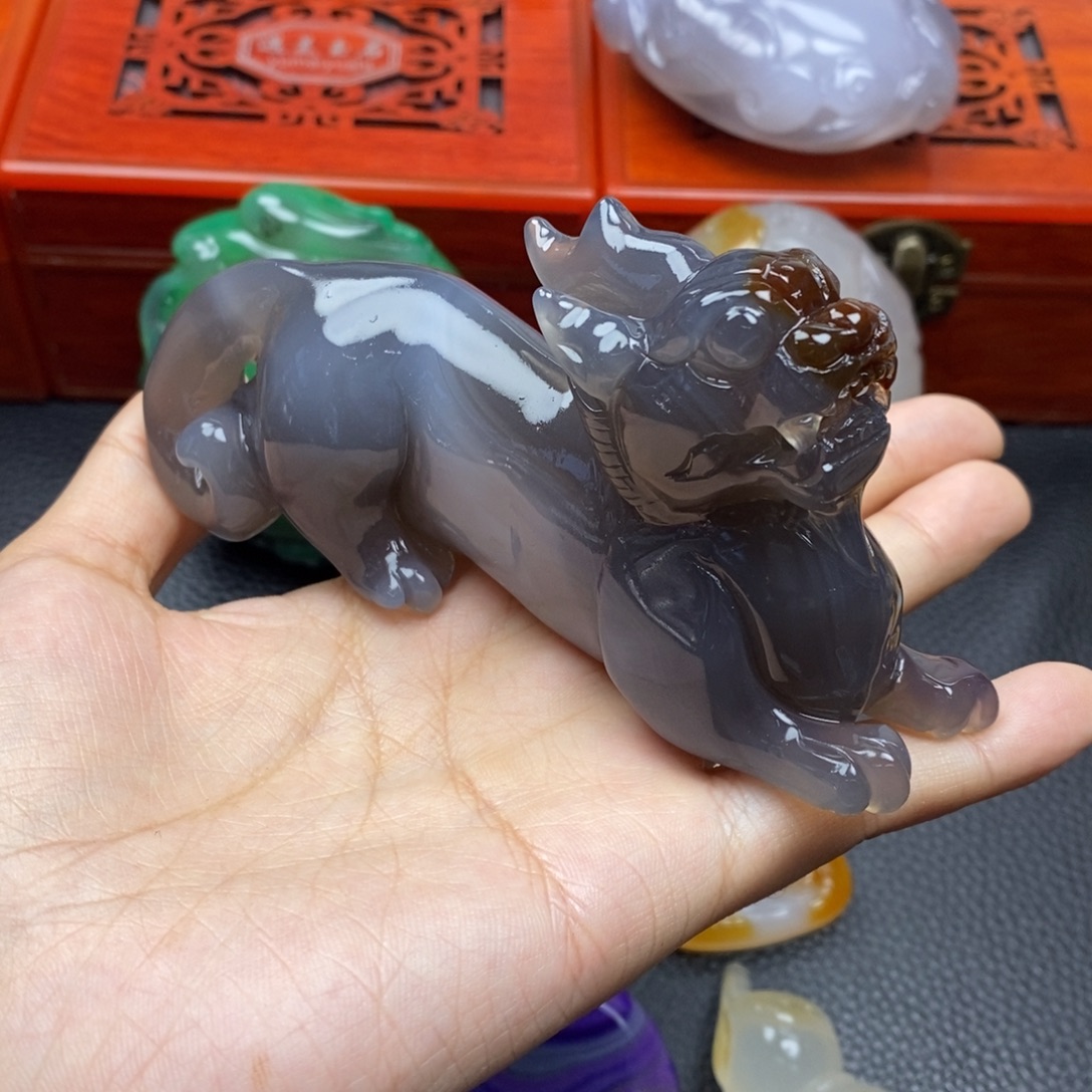 未镶嵌玛瑙/玉髓珠宝奇石