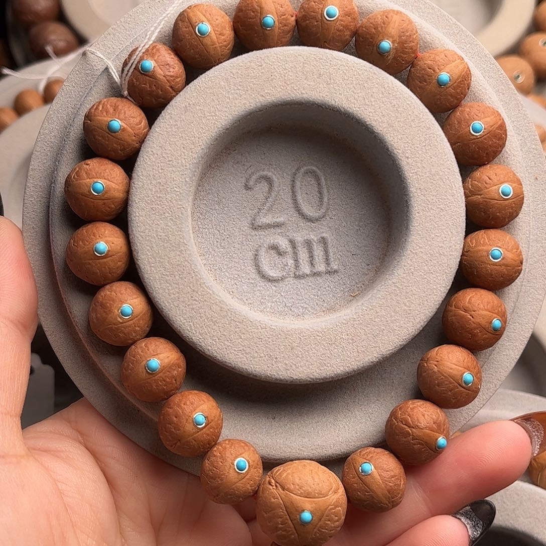 吊坠凤眼菩提12.5镶嵌款