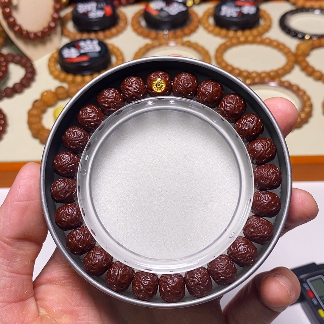 猴头核桃手串全品单标款机刷玄虎 尺寸11左右 龙岩料