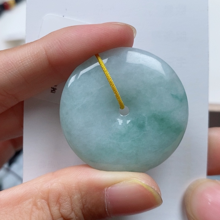 翡翠颈饰未镶嵌尺寸33/5.7