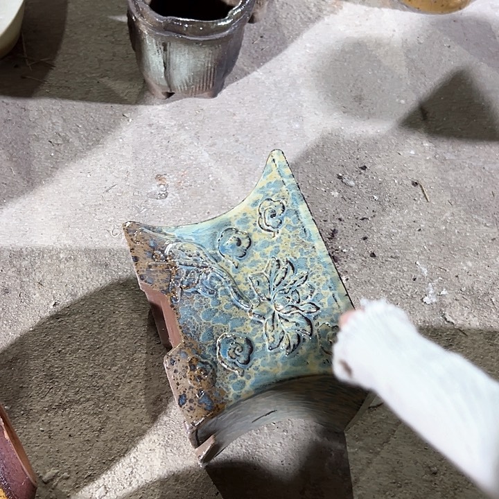 紫砂花藤花盆花盆