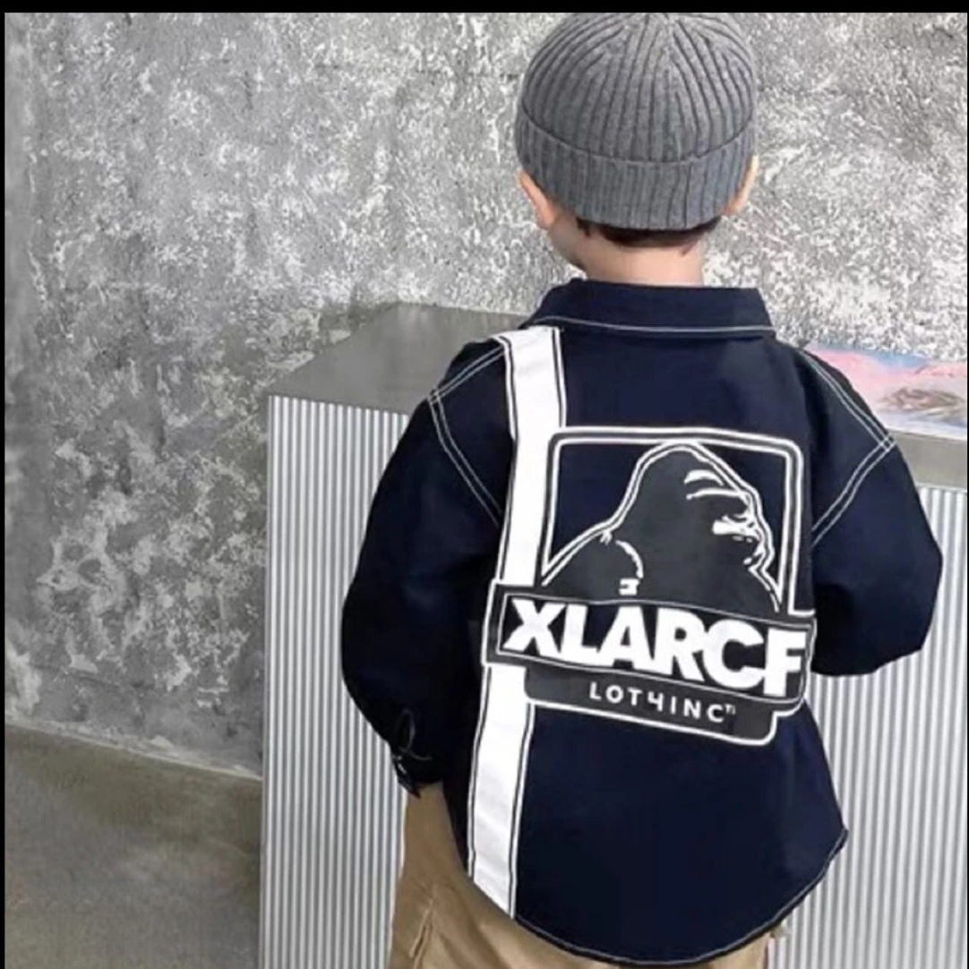 1047【安仔潮童】时尚休闲儿童牛仔衣外套