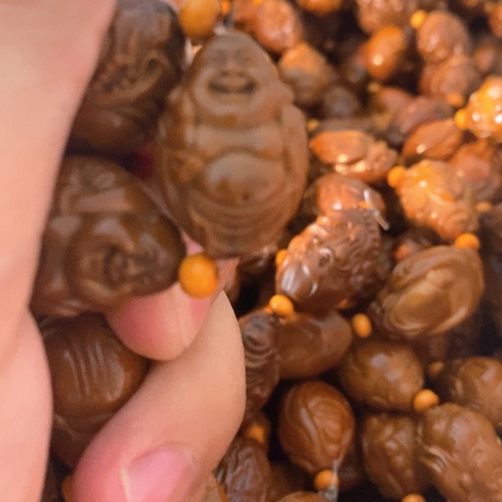 橄榄核手串/手链橄榄微瑕弥勒单籽10粒