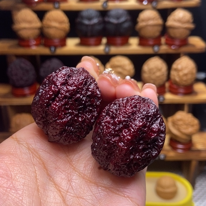 文玩核桃吊坠蝴蝶33