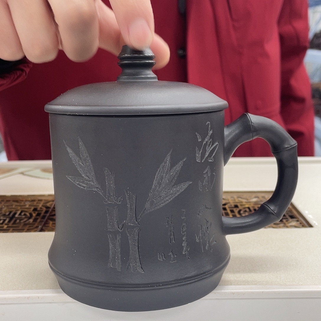 紫砂茶杯紫砂盖杯