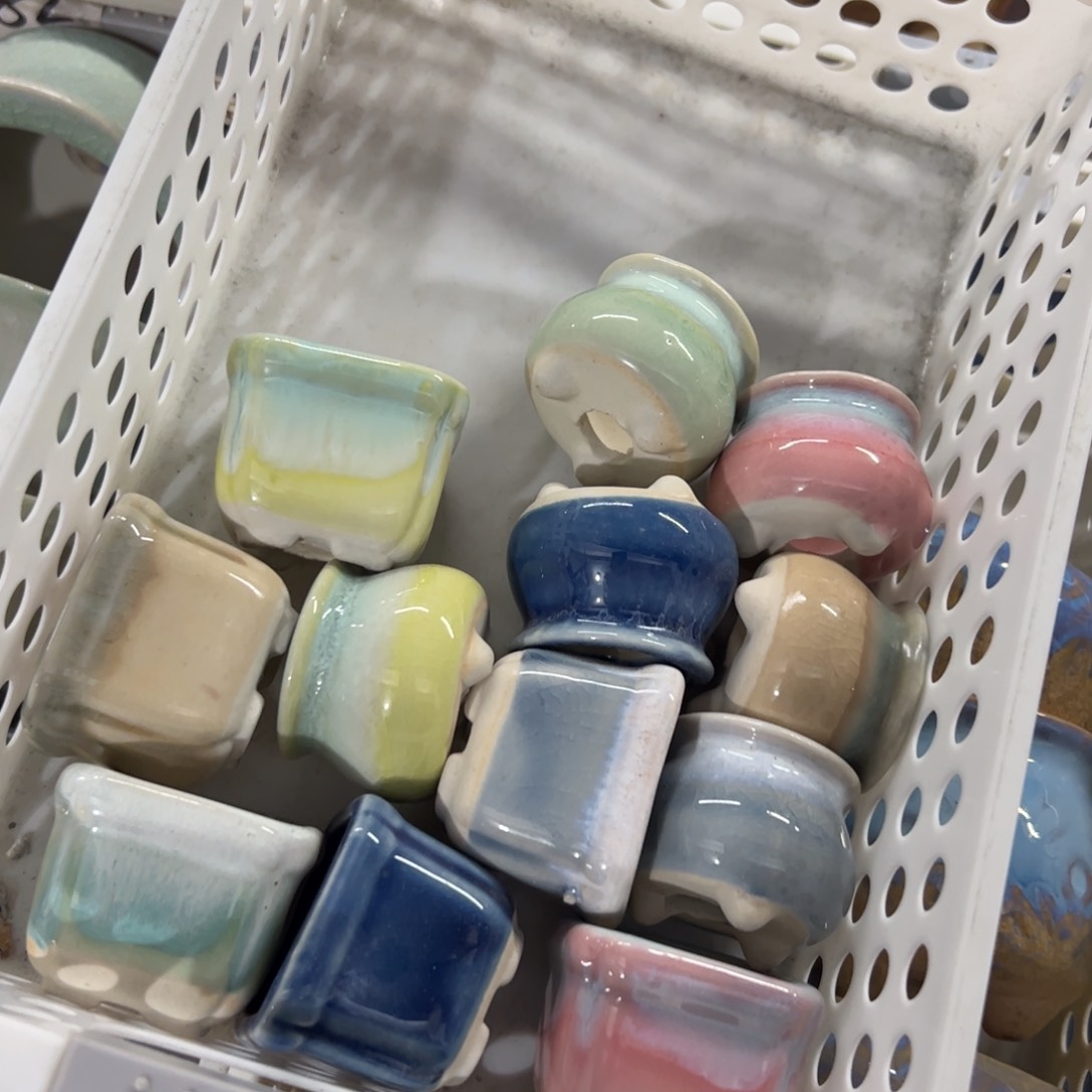 陶瓷多肉小花盆@@1986