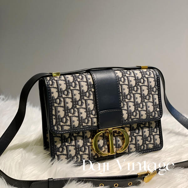 99新 DIOR/迪奥 大吉中古/sz/Dior迪奥老花蒙田30单肩包
