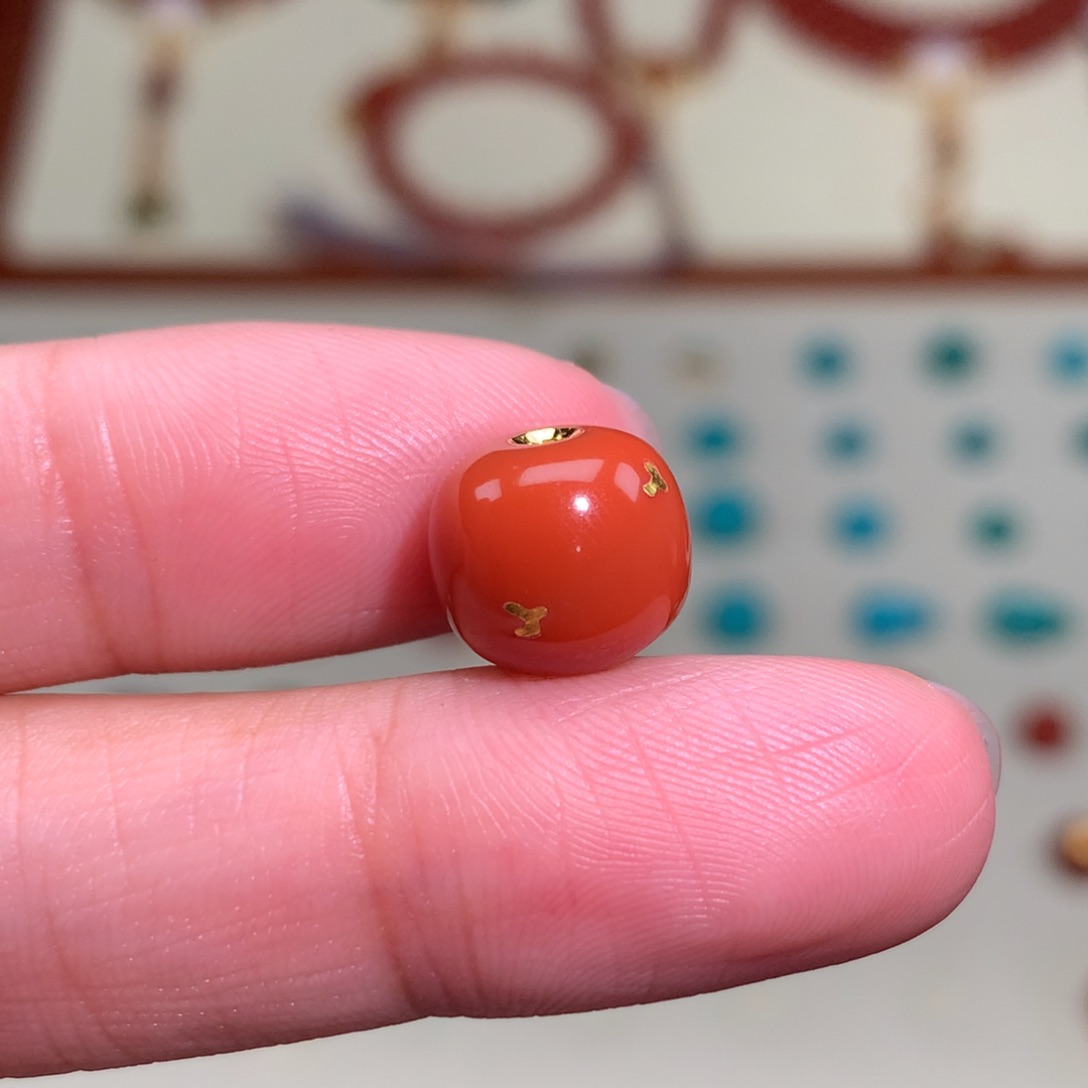 南红玛瑙颈饰未镶嵌