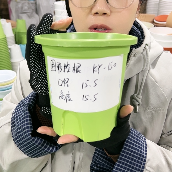 正品圆控口15高15白色带托10只