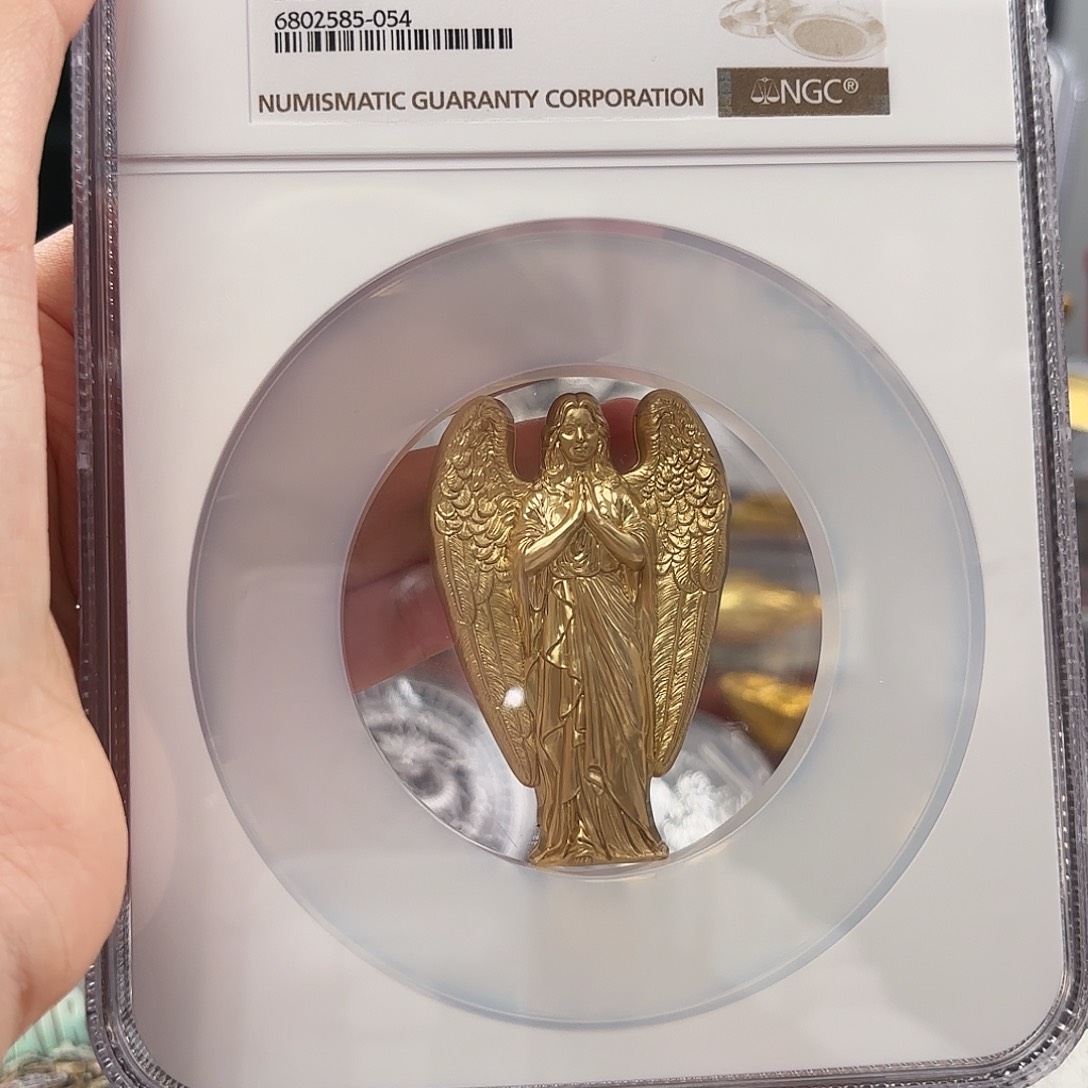 纯银仁爱天使银币纪念币2023年