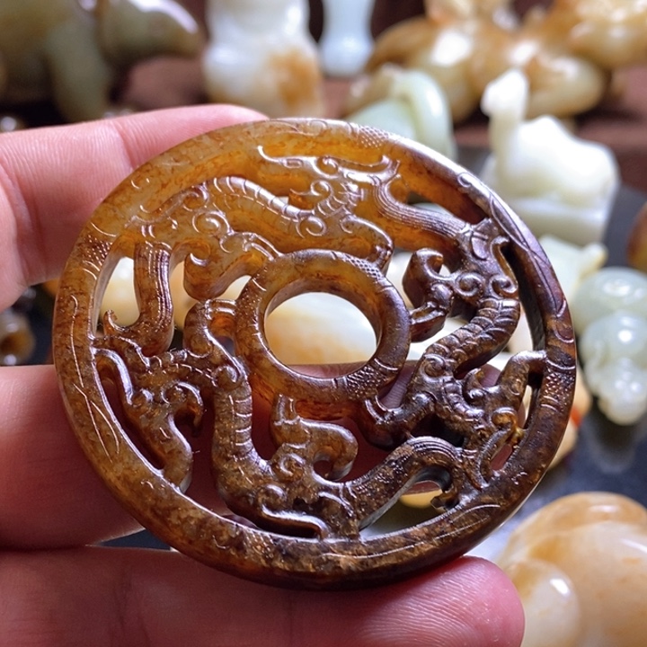 和田玉挂件未镶嵌