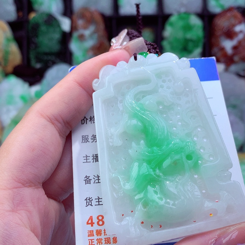 【闪购商品】翡翠颈饰未镶嵌挂件
