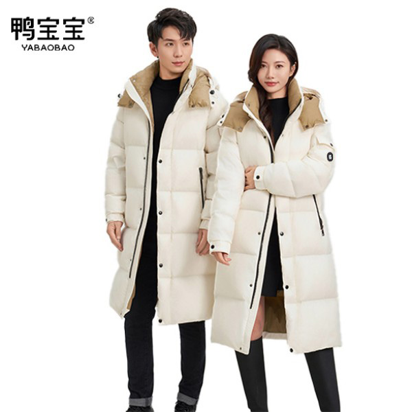 鸭宝宝男女同款时尚户外百搭加厚鹅绒服