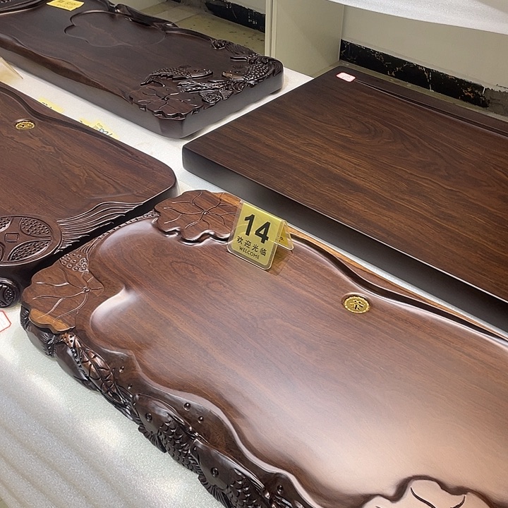 非洲进口黑檀木茶盘