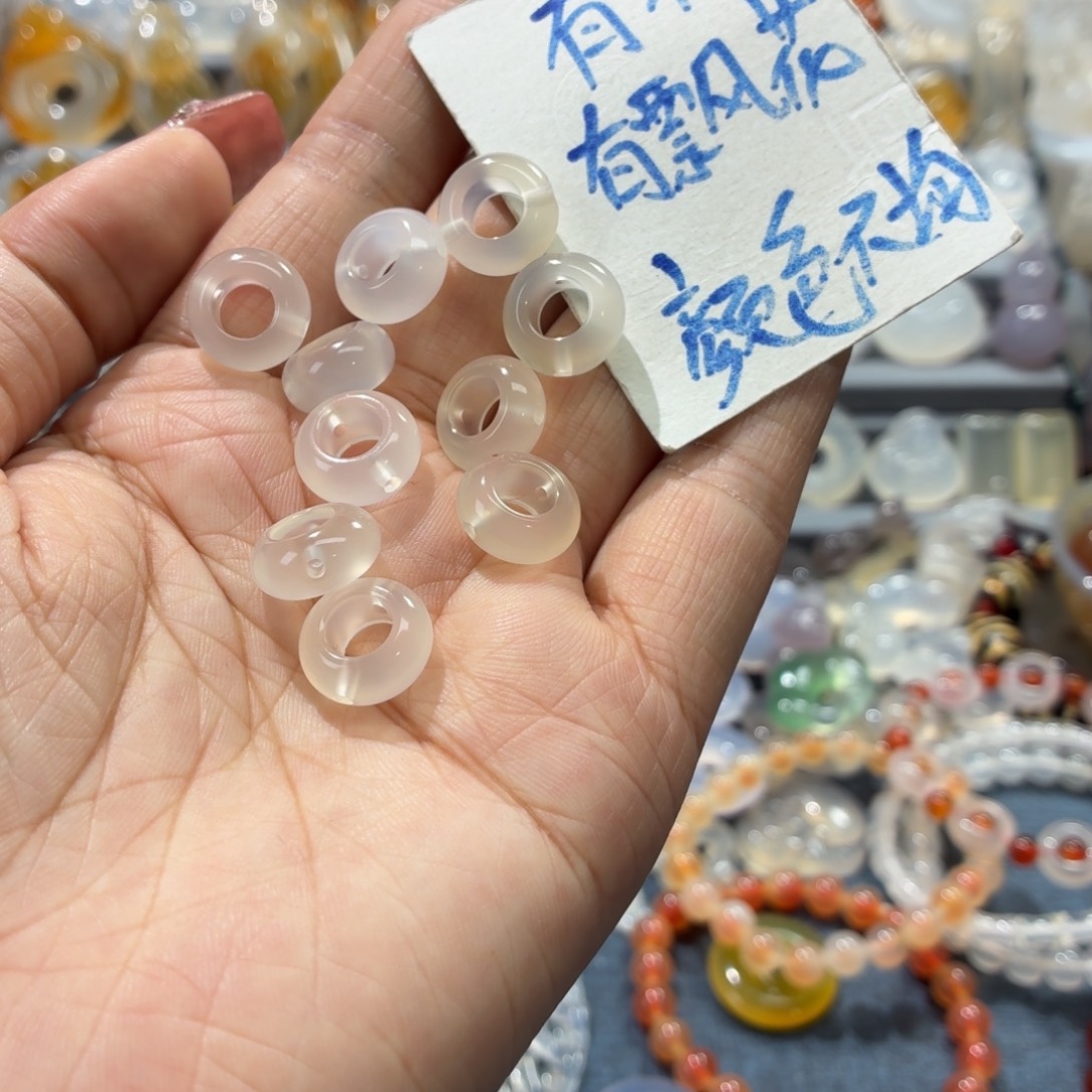 玛瑙/玉髓未镶嵌吊坠(不含链)