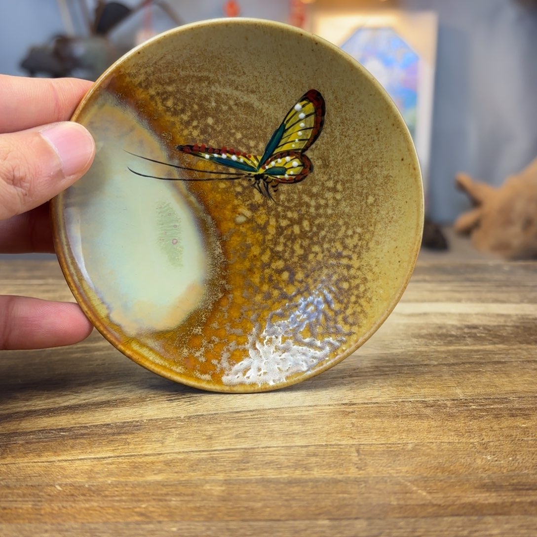 景德镇纯手工柴烧手绘陶瓷