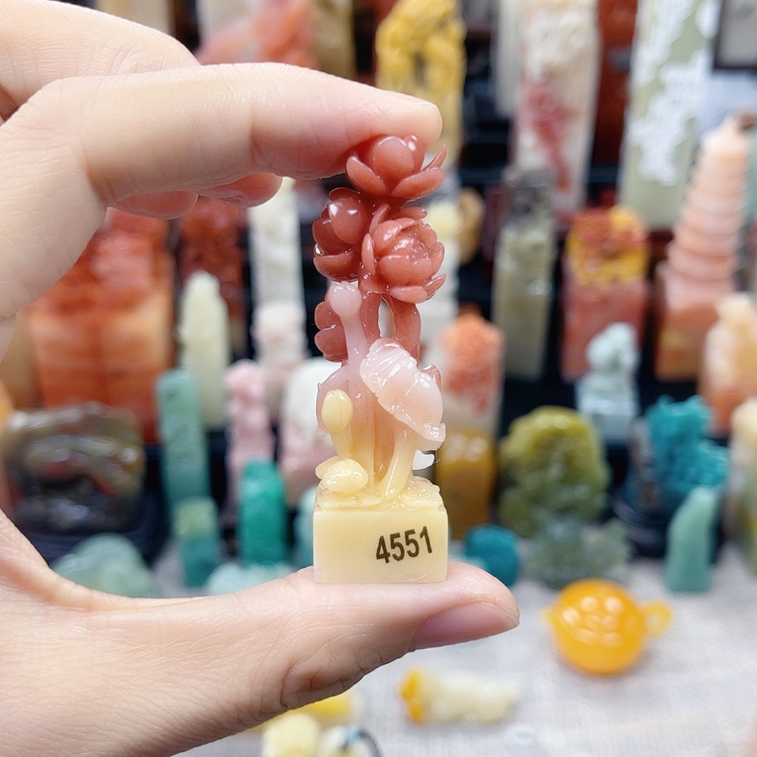 步***集印石昌化石4551包邮包刻