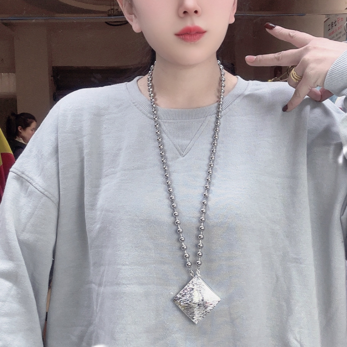 外贸高品质复古个性纯棉大码加绒卫衣