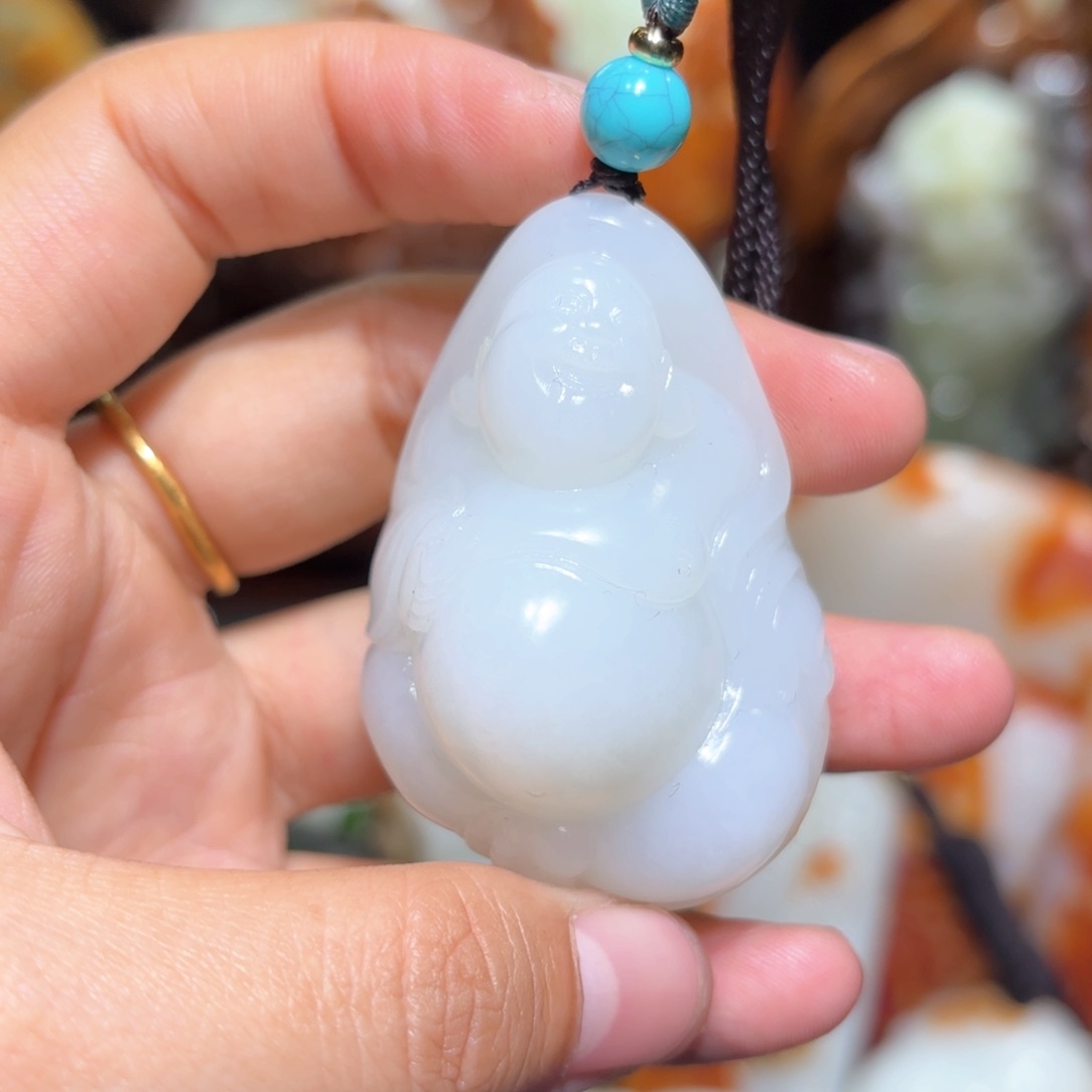 和田玉挂件未镶嵌