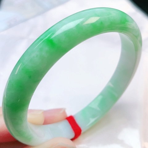 未镶嵌手镯翡翠54圈口882572