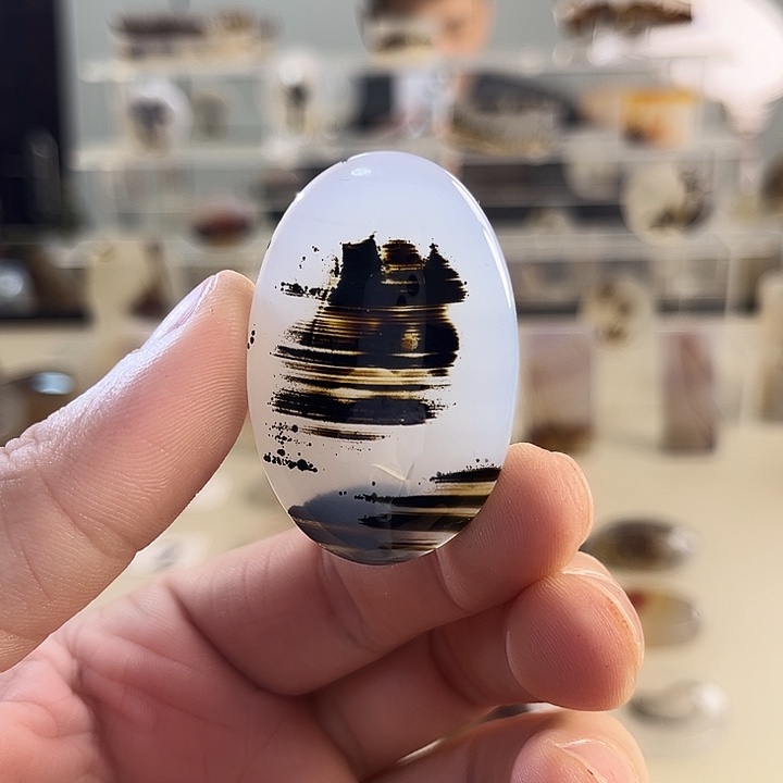 玛瑙/玉髓吊坠(不含链)未镶嵌