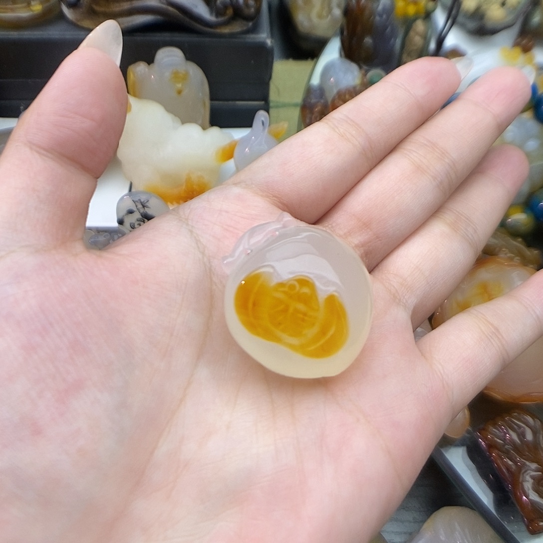 玛瑙/玉髓未镶嵌颈饰