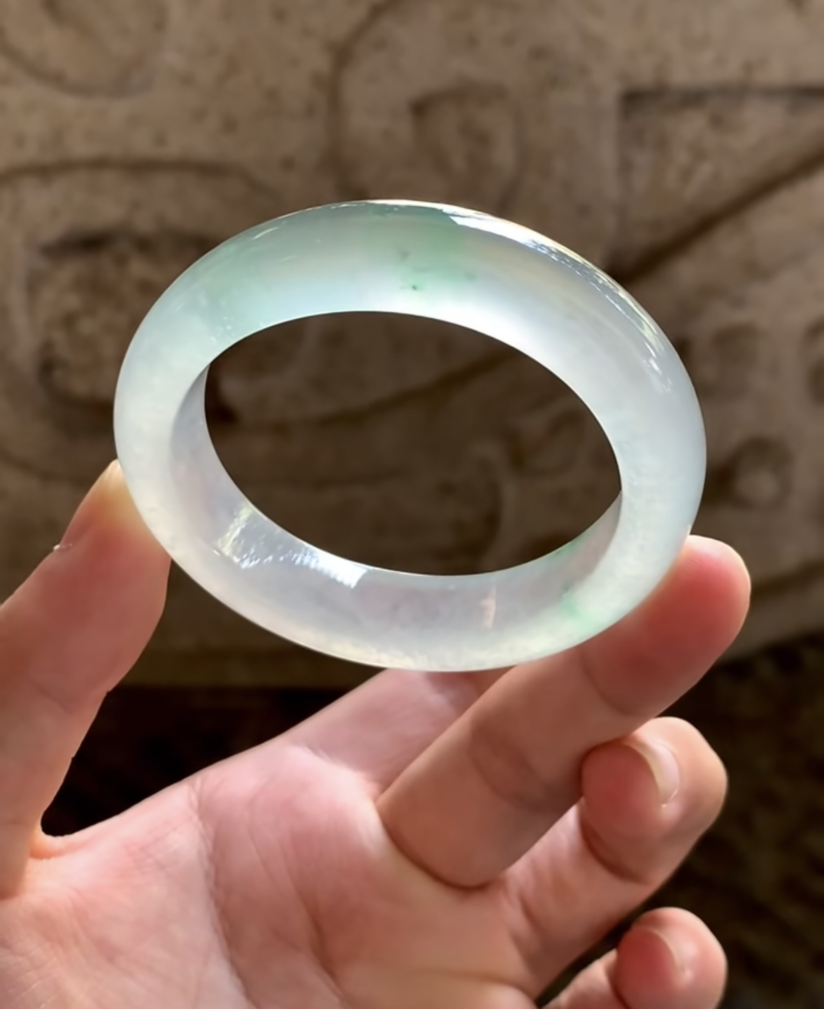 非金属珐琅手镯 高端时尚冰飘花手镯