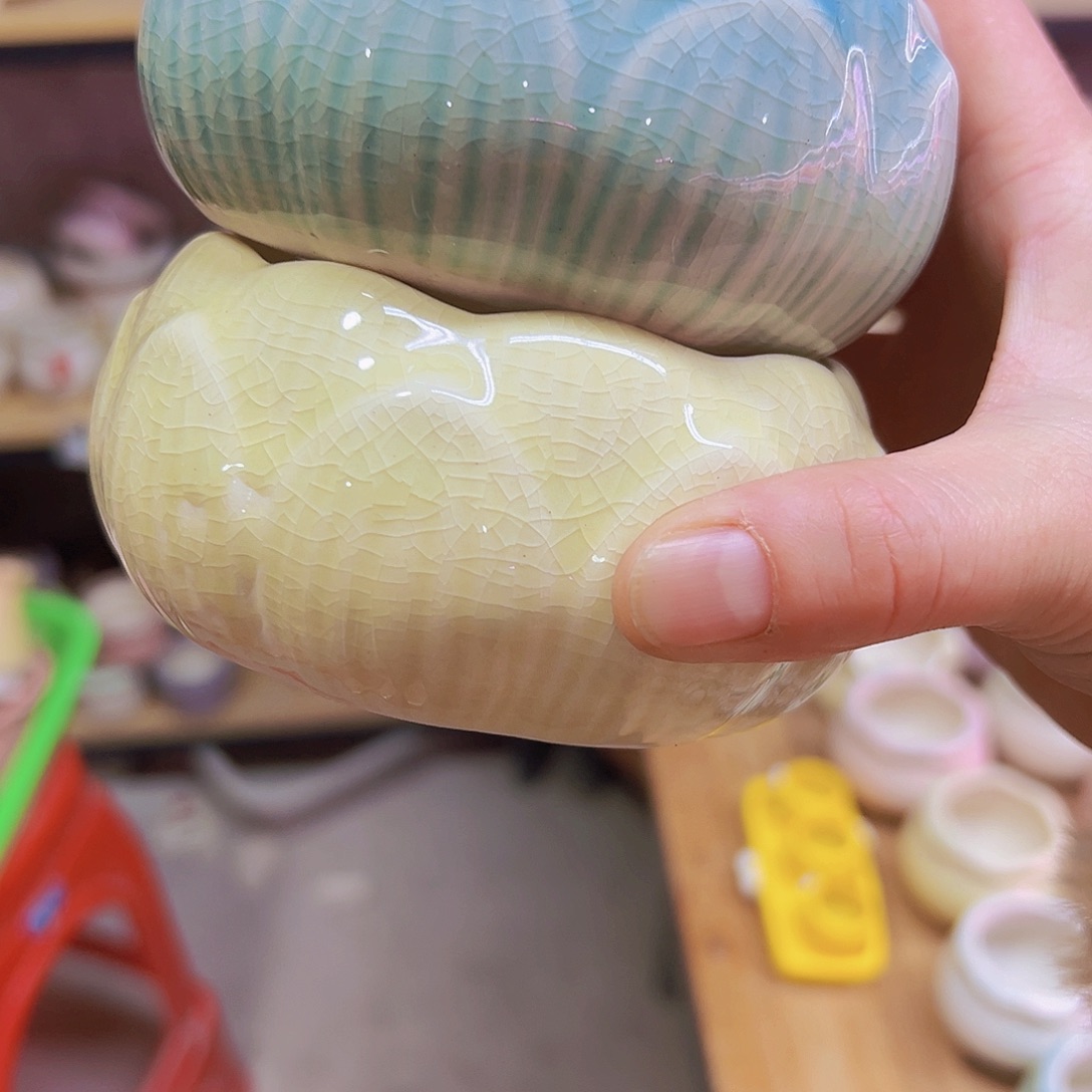 陶瓷花盆当场凑满12包邮