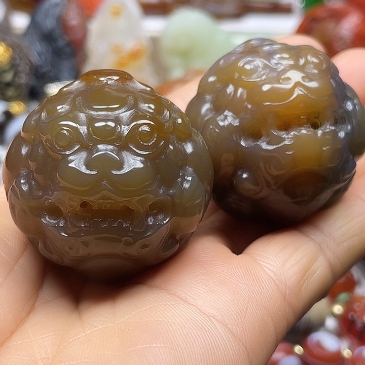 玛瑙/玉髓未镶嵌颈饰