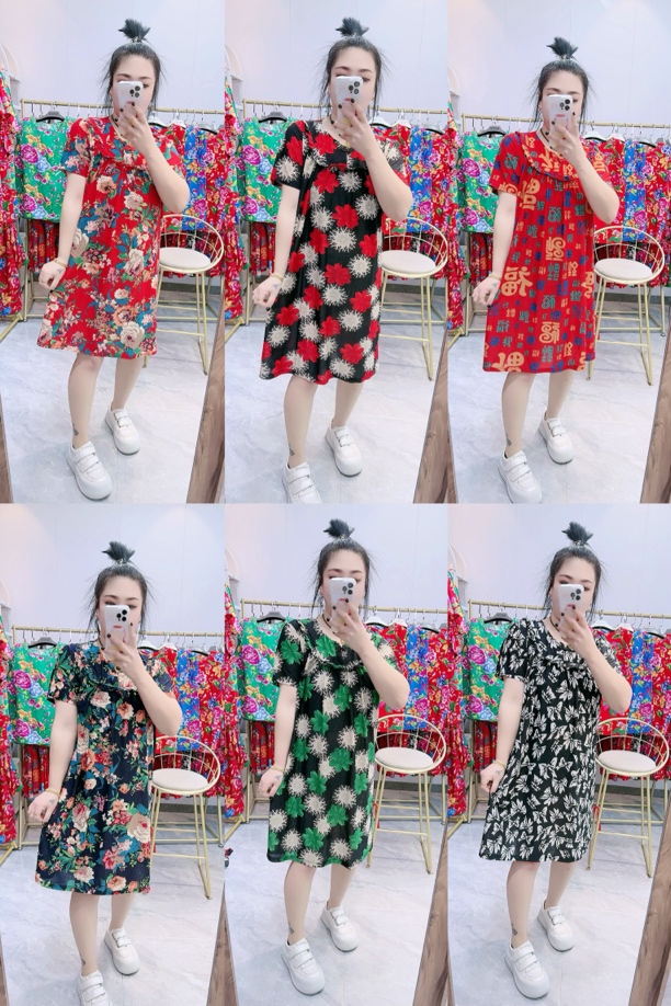 夏季网眼速干木耳花边半袖裙80斤到180斤