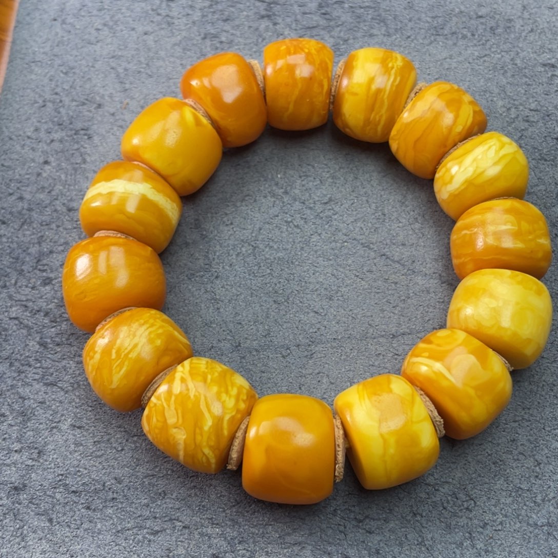 蜜蜡未镶嵌吊坠(不含链)