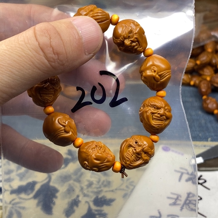 橄榄核手串/手链橄榄核雕工艺手串