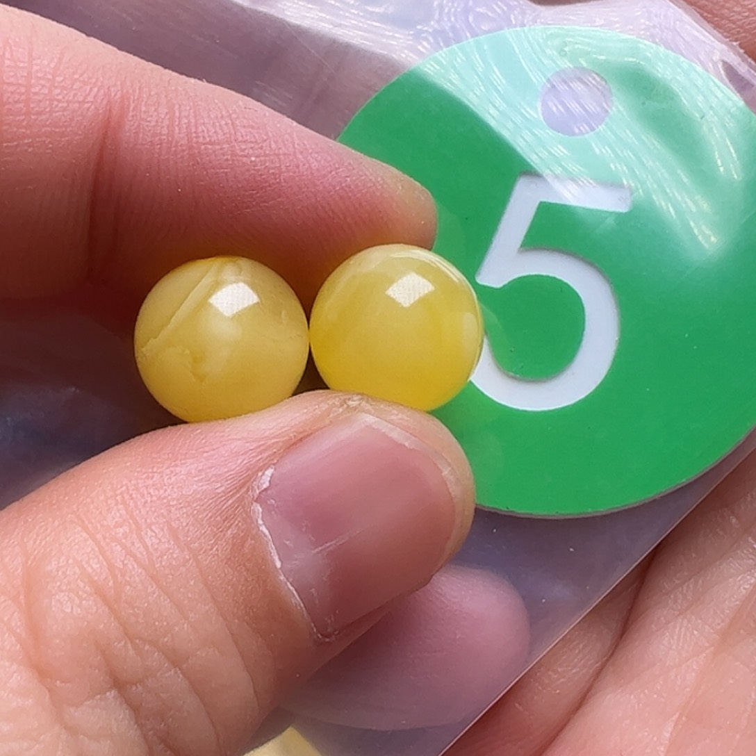 蜜蜡未镶嵌珠宝奇石浅**曦10+m m