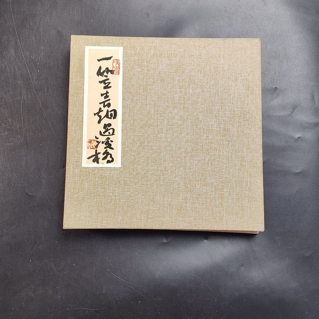 老***哆国画丑石大写意文人画册页