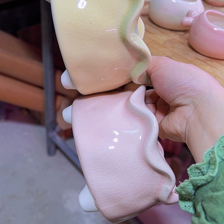 陶瓷花盆当场凑满12包邮