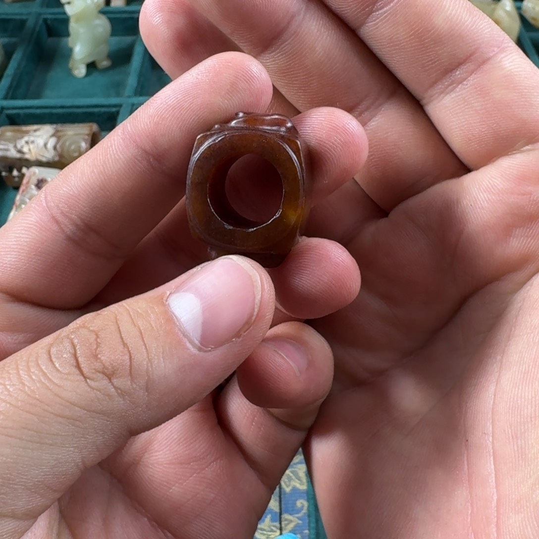 和田玉（糖玉）挂件未镶嵌省*